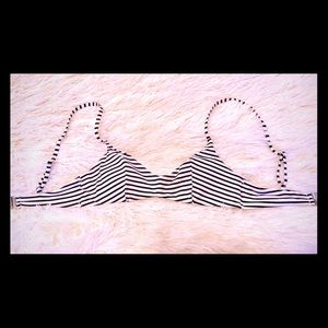 H&M Striped Bikini Top